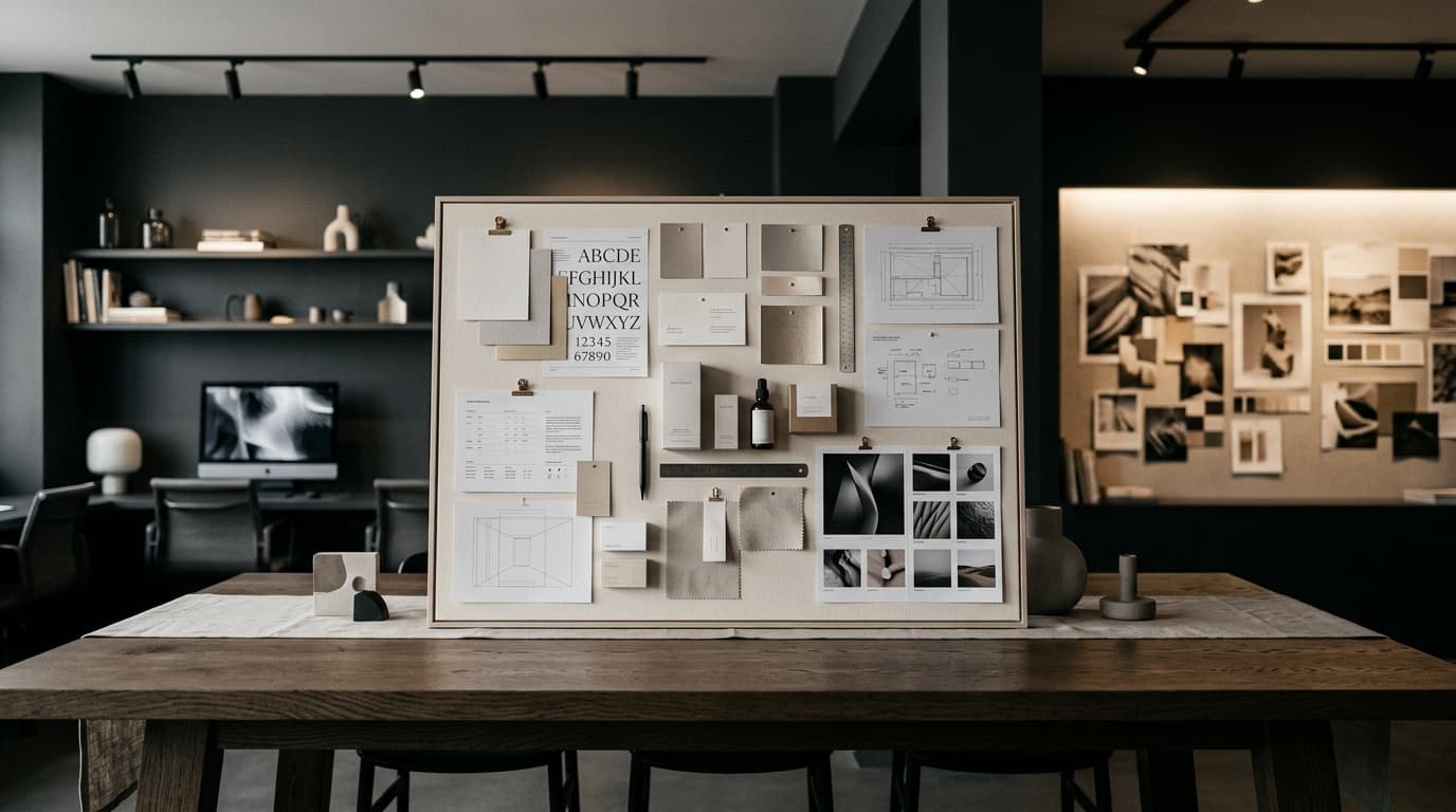 Creative studio brand direction and partnership process