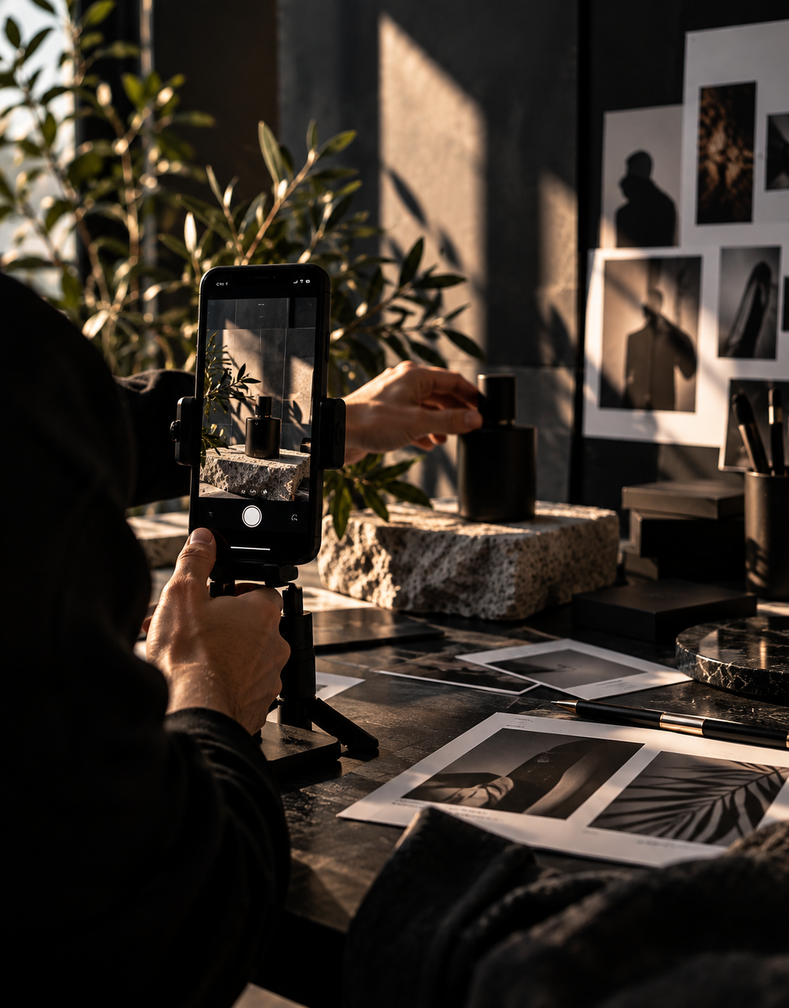 Social distribution and cultural brand campaign creative asset